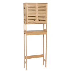 Muebles Con Lavabo Y Auxiliares>Armario para baño TRINIDAD de mdf y bambú