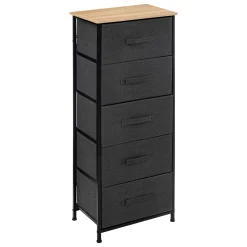 Armarios, Estantes Y Estanterías.>Armario TISSA alto gris oscuro 114cm