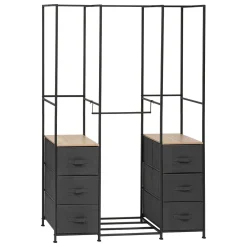 5five Armarios, Estantes Y Estanterías.>Armario TISSA gris oscuro