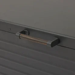 hespéride Complementos>Baúl de almacenaje EDENIO de acero gris