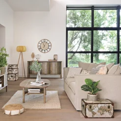 atmosphera Cestas Y Baúles|Estilo Industrial>Baúl Decorativo Mundo Anzo 21x41cm