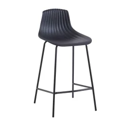 Sillas, Sillones Y Bancos>Banco bar IVETE negro