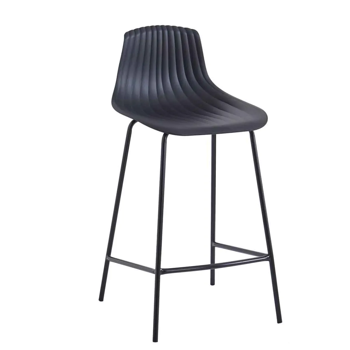 Sillas, Sillones Y Bancos>Banco bar IVETE negro