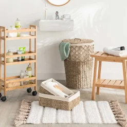 5five Muebles Con Lavabo Y Auxiliares>Banco Multiusos Harmony 46x39.5x2Cm