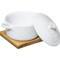 5five Degustación>Bandeja Bambú C/Cacerola 10Cm