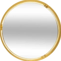 atmosphera Accesorios|Estilo Contemporaneo>Bandeja espejada dorada metálica FEEL 4x20cm