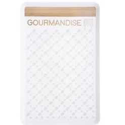 Encimera Y Lavavajillas>Bandeja Melamina Mármol Blanco 45x30Cm