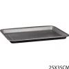 secret d'gourmet Moldes Y Otros Utensilios De Cocina>Bandeja Rect. Signature Negro 35x25Cm