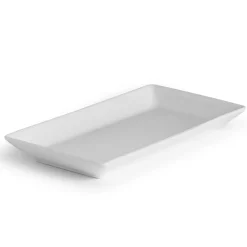 Cuencos, Fuentes Y Ensaladeras>Bandeja rectangular de porcelana 30.5x15.5cm