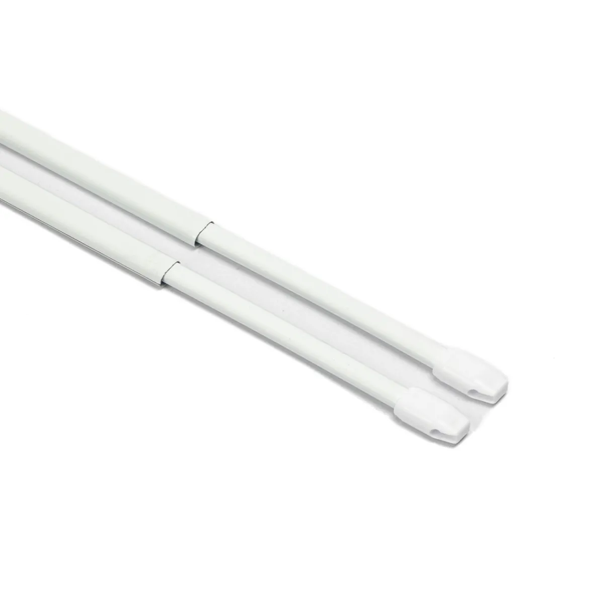 Varillas Y Accesorios>Barra Extensible Ovalada 60-80Cm Blanca