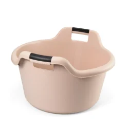 deborla Cestas Y Palanganas>Barreño Redondo C/Asas Beige 20L