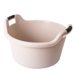 deborla Cestas Y Palanganas>Barreño Redondo C/Asas Beige 20L