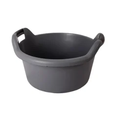 deborla Cestas Y Palanganas>Barreño Redondo C/Asas Gris 30L