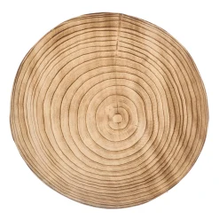 Degustación>Base Redonda De Madera Quemada 36cm