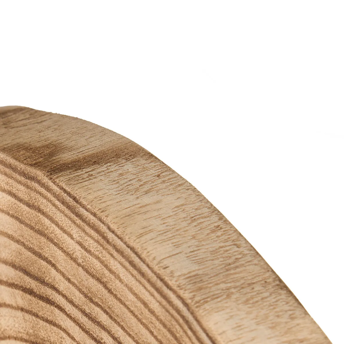 Degustación>Base Redonda De Madera Quemada 36cm