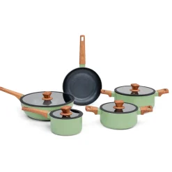 5five Cazuelas, Sartenes Y Hervidores>Batería de cocina WILD verde 5 Pzas