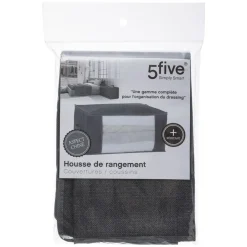 5five Cajas De Almacenamiento Y Organizadores>Bolsa De Almacenaje Gris 60x45x30Cm