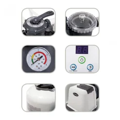 intex Piscinas Y Accesorios>Bomba Filtro De Arena 6.0M3/H