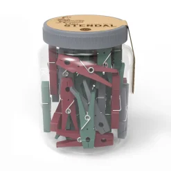 Auxiliares De Limpieza>Bote Con 50Pinzas P/Ropa Lady Stendal