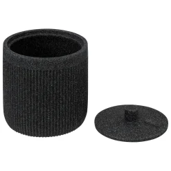 5five Accesorios De Lavabo>Bote Para Algodones Onyx Ardoise