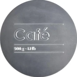 Cajas Y Frascos>Bote P/Café Metálico C/Diseño