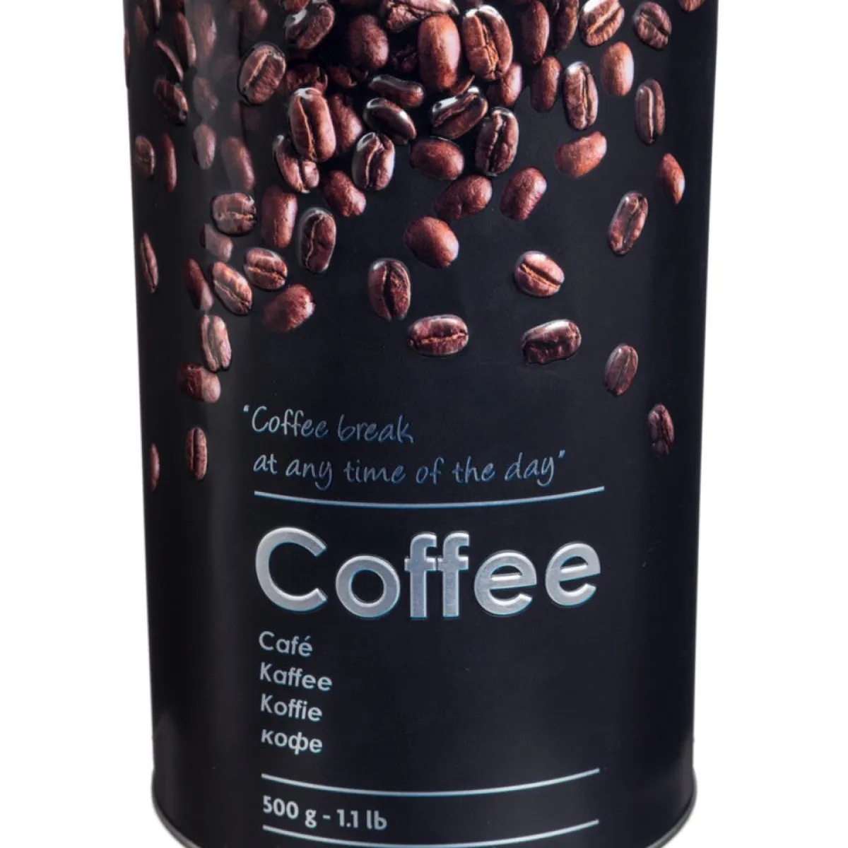 Cajas Y Frascos>Bote P/Café Metálico C/Diseño