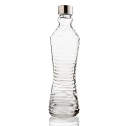 Jarros>Botella De Vidrio C/Tapa Metálica 1L