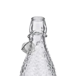 Jarros>Botella De Vidrio Rayas 1L