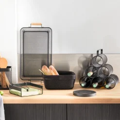 5five Bodegas>Botellero Mayaj Metálico 6 Botellas