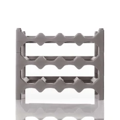 Bodegas>Botellero para 12 botellas gris pardo