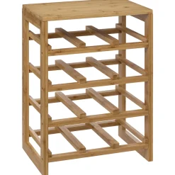 5five Bodegas>Botellero para 12 botellas de bambú