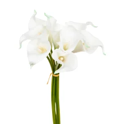 atmosphera Plantas Y Flores Artificiales>Bouquet Con 8 Cartuchos Blancos 36Cm