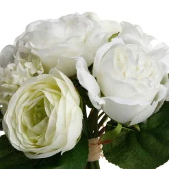 atmosphera Plantas Y Flores Artificiales>Bouquet De Flores Blancas 30Cm