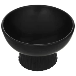 atmosphera Accesorios|Estilo Étnico>Bowl OLM negro de cerámica