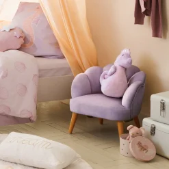 Niños atmosphera4kids Mobiliario>Butaca Concha De Mar Violeta Claro