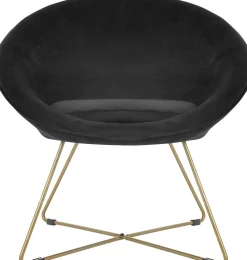 atmosphera Sofás Y Sillones>Butaca Evan Negra 76x67x73