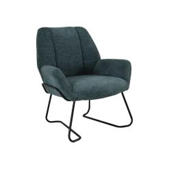 Sofás Y Sillones>Butaca MEDINA de tejido azul