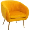 atmosphera Sofás Y Sillones|Estilo Contemporaneo>Butaca Solaro Slow Time Ocre De Terciopelo