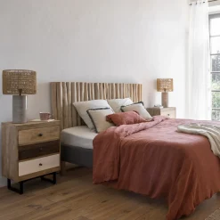 atmosphera Camas>Cabecero Jayden Beige Madera