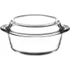 Cazuelas, Sartenes Y Hervidores>Cacerola Borcam De Vidrio 2175Cc