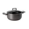 Cazuelas, Sartenes Y Hervidores>Cacerola Chicago C/Tapa De Vidrio 24Cm