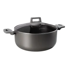 Cazuelas, Sartenes Y Hervidores>Cacerola Chicago C/Tapa De Vidrio 28Cm