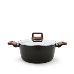 Cazuelas, Sartenes Y Hervidores>Cacerola Oslo C/Tapa Vidrio 20Cm