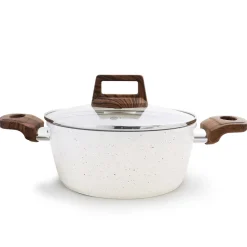 Cazuelas, Sartenes Y Hervidores>Cacerola Stonebright C/Tapa Vidrio 20Cm