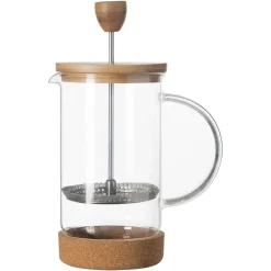 secret d'gourmet Teteras Y Hervidores>Cafetera De Embolo Vidrio/Bambú 60Cl