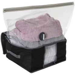 5five Cajas De Almacenamiento Y Organizadores>Caja Almacenaje De Tela+Bolsa Al Vacío