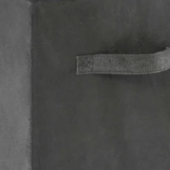 5five Cajas De Almacenamiento Y Organizadores>Caja Almacenaje Terciopelo Gris 31x31Cm