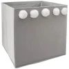 Niños atmosphera4kids Almacenamiento>Caja Cubo Almacenaje Gris 29x29Cm