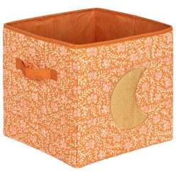 Niños atmosphera4kids Almacenamiento>Caja de almacenaje BELLA naranja 29x29cm