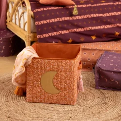 Niños atmosphera4kids Almacenamiento>Caja de almacenaje BELLA naranja 29x29cm